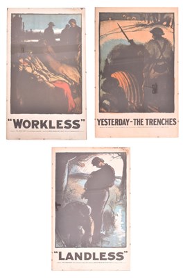 Lot 160 - THREE GERALD SPENCER PRYSE FOR THE LABOUR PARTY POSTERS
