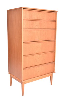Lot 80 - AUSTINSUITE - MID CENTURY PEDESTAL CHEST OF DRAWERS