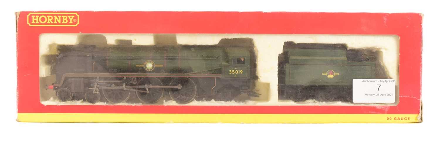 Lot 7 - MODEL RAILWAY - HORNBY MERCHANT NAVY CLASS LOCOMOTIVE