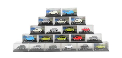 Lot 171 - DIECAST - CARARAMA 1/72 SCALE DIECAST MINI COOPER MODELS