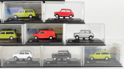 Lot 171 - DIECAST - CARARAMA 1/72 SCALE DIECAST MINI COOPER MODELS