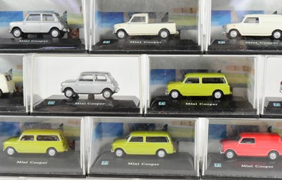 Lot 171 - DIECAST - CARARAMA 1/72 SCALE DIECAST MINI COOPER MODELS