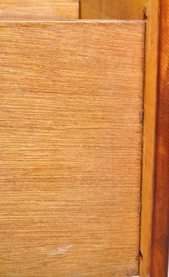 Lot 850 - CONTEMPORARY PAIR OF HARDWOOD BEDSIDE CHESTS