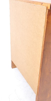 Lot 850 - CONTEMPORARY PAIR OF HARDWOOD BEDSIDE CHESTS