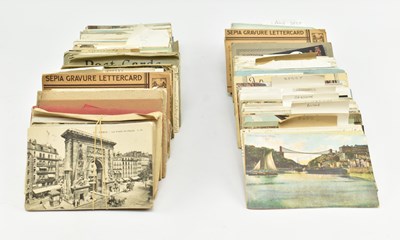 Lot 106 - POSTCARDS. LARGE COLLECTION OF 19TH & 20TH C TOPOGRAPHICAL POSTCARDS