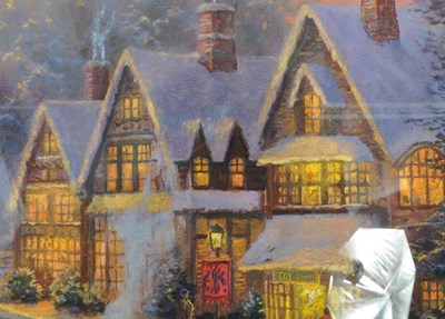 Lot 861 - THOMAS KINKADE (1958 - 2012) - 2007 SPIRIT OF CHRISTMAS LIMITED EDITION PRINT