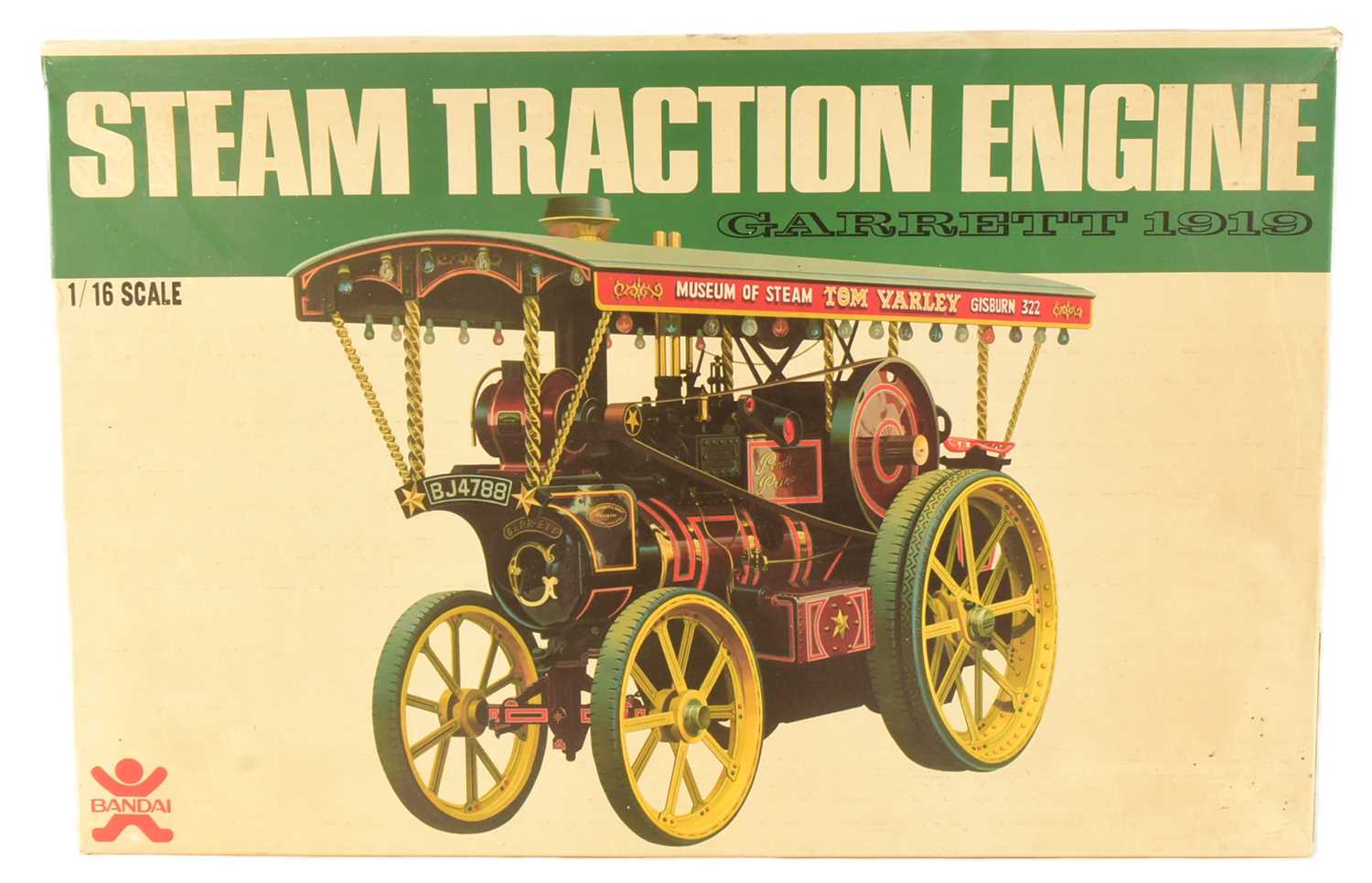 Lot 87 - MODEL KITS - BANDAI 1/16 SCALE STEAM ENGINE MODEL KIT