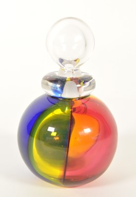 Lot 81 - ARCHIMEDE SEGUSO FOR MURANO - MID CENTURY GLASS PERFUME BOTTLE