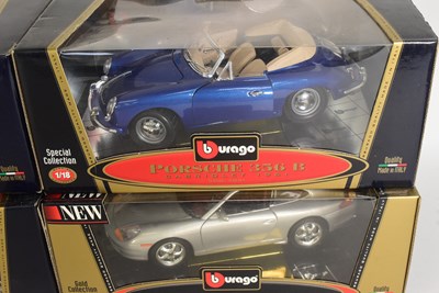 Lot 173 - DIECAST - BBURAGO 1/18 SCALE DIECAST MODEL CARS