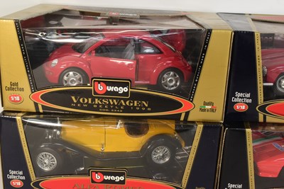 Lot 173 - DIECAST - BBURAGO 1/18 SCALE DIECAST MODEL CARS