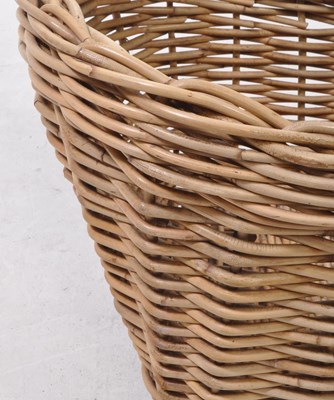 Lot 856 - MAITLAND SMITH - VINTAGE HANDMADE WOVEN LOG BASKET