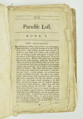 Lot 65 - 1688 PARADISE LOST - COPY OF CHARLES KILLIGREW, MASTER OF REVELS