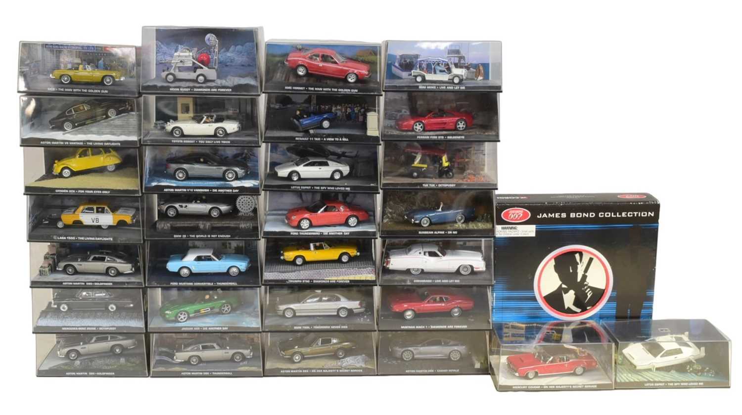Lot 75 - DIECAST - JAMES BOND DIECAST MODEL COLLECTION