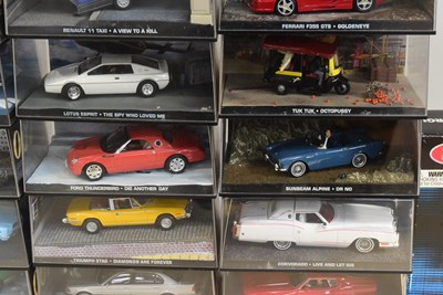 Lot 75 - DIECAST - JAMES BOND DIECAST MODEL COLLECTION