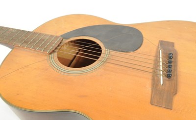 Lot 414 - YAMAHA - 1970S VINTAGE FG-75 ACOUSTIC GUITAR
