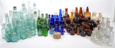 Lot 134 - LARGE COLLECTION OF GLASS BOTTLE INCL. PHARMACEUTICAL