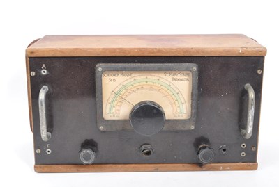 Lot 322 - SCHOONER MARINE SET - VINTAGE RADIO RECEIVER