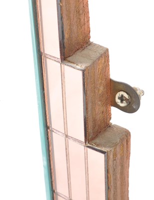 Lot 808 - 1950S ART DECO WALL MIRROR & PLANTER