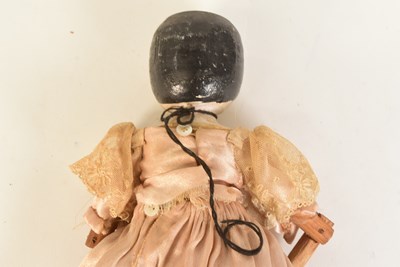Lot 11 - DOLLS - VICTORIAN WOODEN GRODNERTAL PEG DOLL