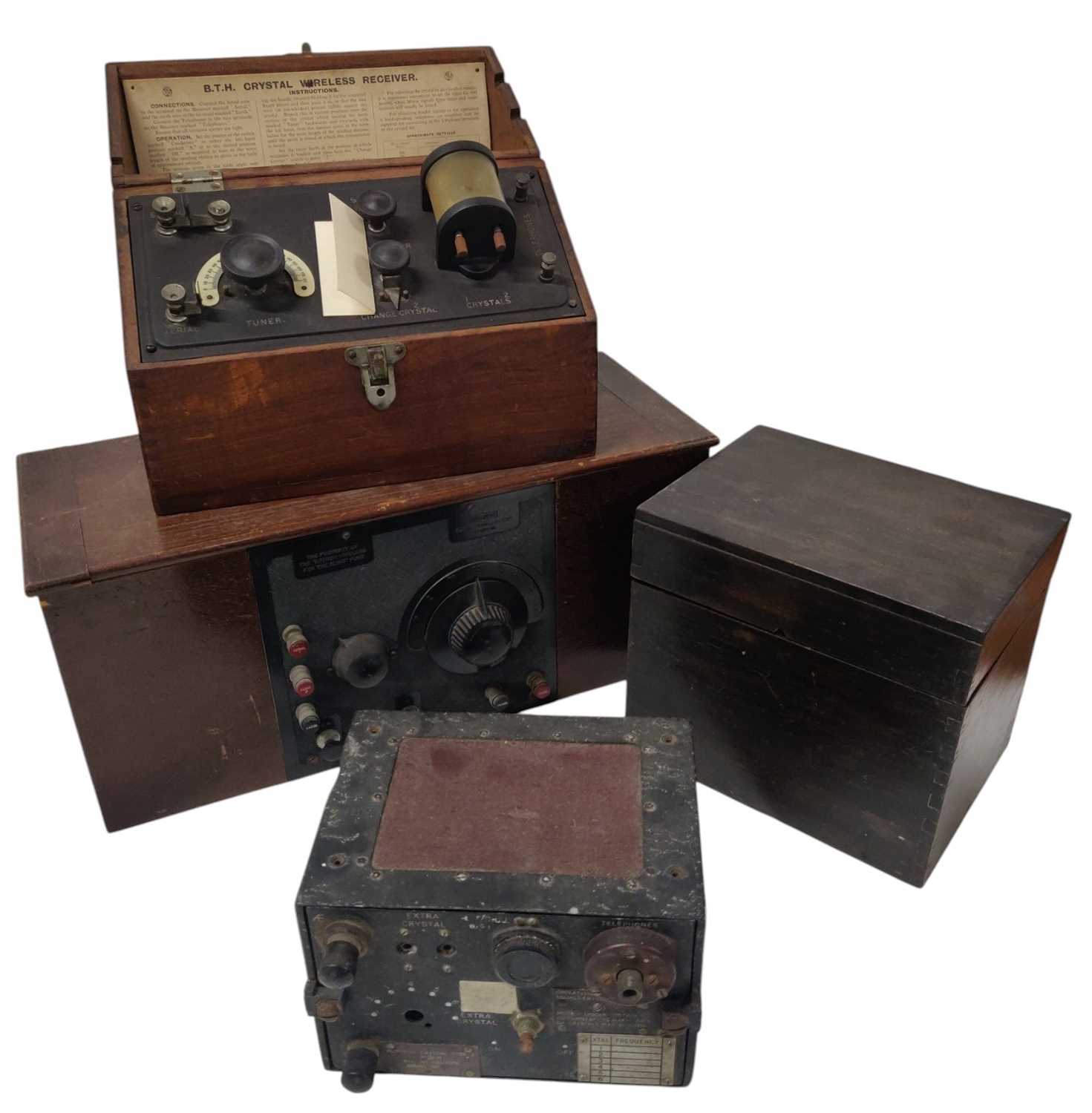 Lot 178 - COLLECTION OF RADIO BROADCAST RECIEVERS INC WWII