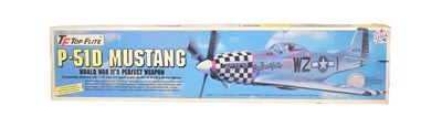 Lot 140 - MODEL PLANES - TOP FLITE GOLD EDITION 1/7 SCALE P-51 MUSTANG MODEL KIT