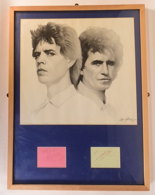 Lot 198 - THE ROLLING STONES - MICK JAGGER & KEITH RICHARDS AUTOGRAPHS