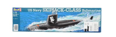 Lot 51 - MODEL KITS - REVELL 1/72 SCALE US NAVY SKIPJACK CLASS SUBMARINE