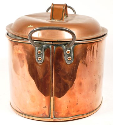 Lot 347 - 19TH CENTURY VICTORIAN COPPER FISH KETTLE