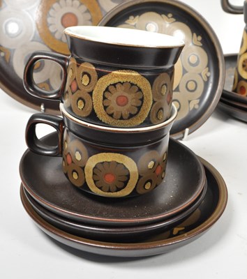 Lot 182 - DENBY - ARABESQUE PATTERN -1970S TEA / DINNER SERVICE
