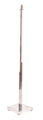 Lot 452 - ART DECO CIRCA 1930S CHROME FLOOR STANDARD LAMP
