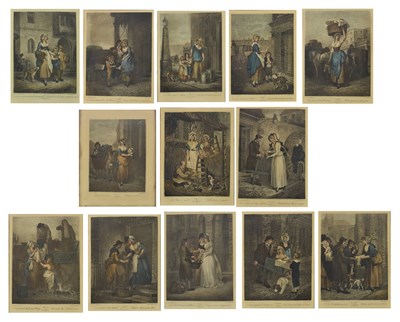 Lot 538 - SET 19TH CENTURY FRANCIS WHEATLEY ENGRAVINGS OF CRIES OF LONDON