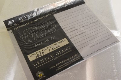 Lot 226 - STAR WARS - GENTLE GIANT - LIMITED EDITION COLLECTIBLE MINI BUST