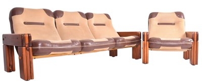 Lot 444 - POST & RAIL FURNITURE, QUEENSLAND - MODULAR FOUR SEATER CORNER SOFA