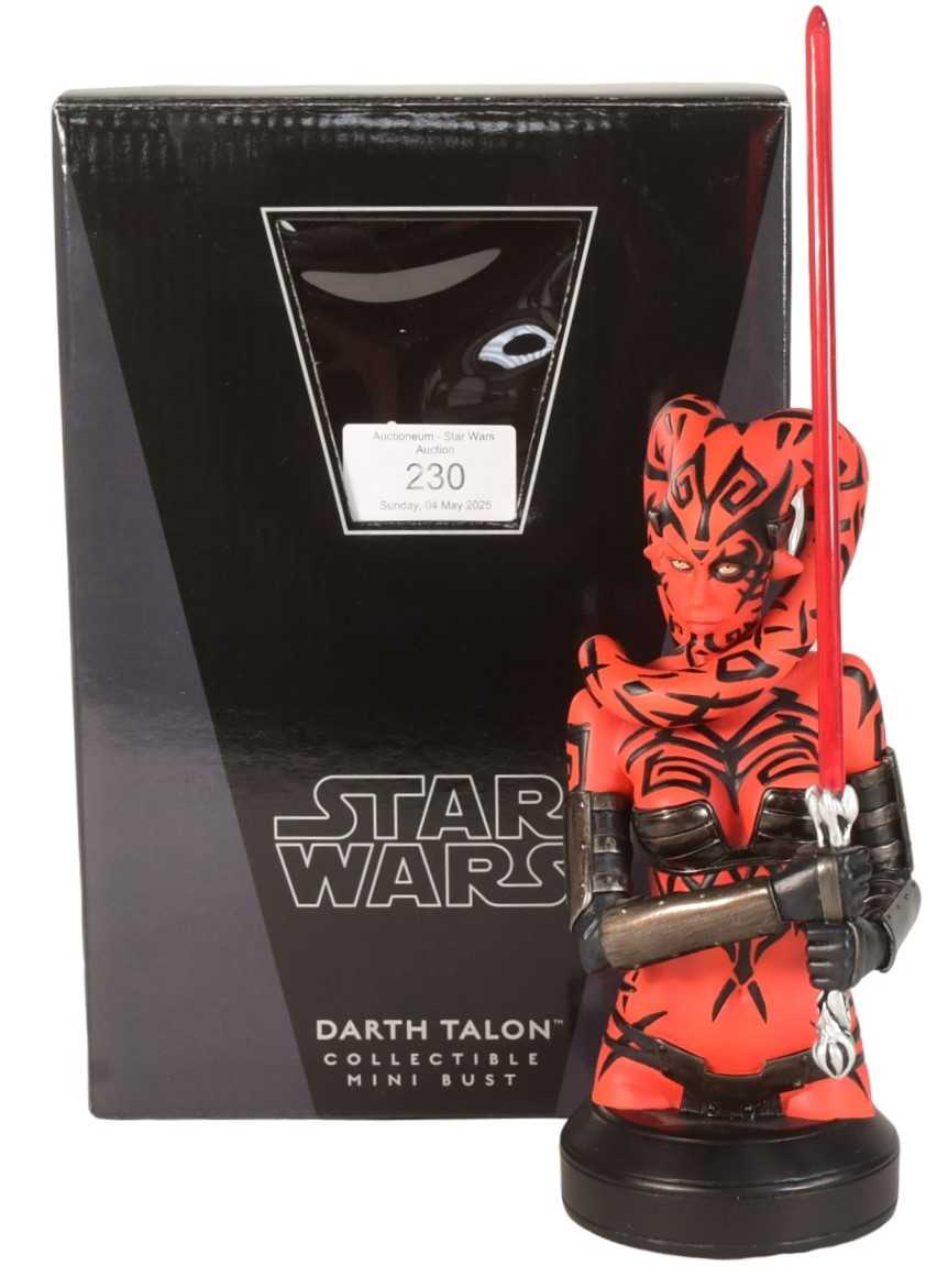 Lot 230 - STAR WARS - GENTLE GIANT - LIMITED EDITION COLLECTIBLE MINI BUST