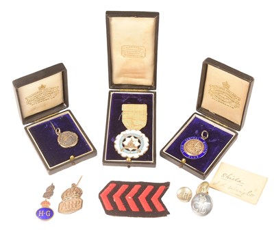 Lot 247 - COLLECTION OF SECOND WORLD WAR MEDALS & BADGES