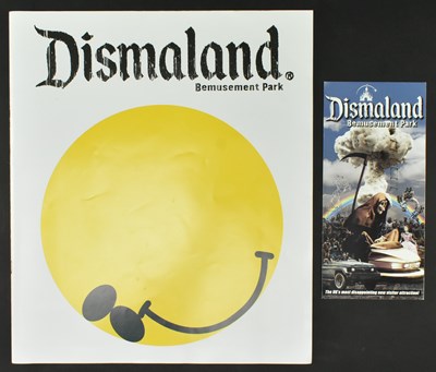 Lot 170 - BANKSY DISMALAND BEMUSEMENT PARK PROGRAMME & FLYER