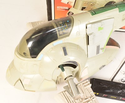 Lot 16 - STAR WARS - ORIGINAL VINTAGE SLAVE 1 ACTION FIGURE PLAYSET