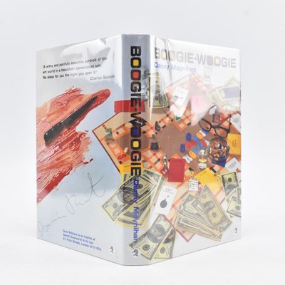 Lot 180 - MOYNIHAN, DANNY. 2000 BOOGIE-WOOGIE SIGNED BY AUTHOR & DAMIEN HIRST TO DUST WRAPPER
