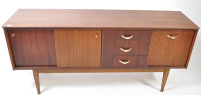 Lot 599 - JENTIQUE FURNITURE- VINTAGE MID CENTURY SIDEBOARD CREDENZA