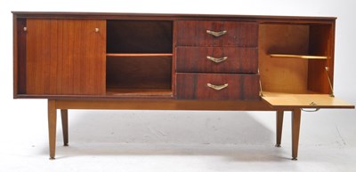 Lot 599 - JENTIQUE FURNITURE- VINTAGE MID CENTURY SIDEBOARD CREDENZA