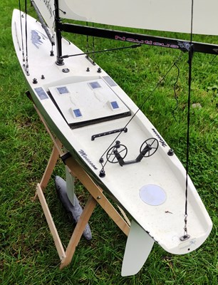 Lot 126 - RC MODELS - NAUTICUS MONSOON RADIO CONTROL MODEL YACHT