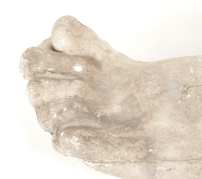 Lot 355 - 20TH CENTURY FRENCH ART SCHOOL STUDIO STUDY FOOT
