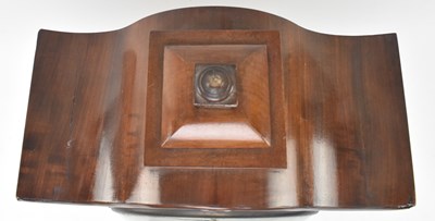 Lot 93 - D. FERRIS, CALNE - 19TH CENTURY MAHOGANY CASED MANTEL CLOCK