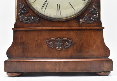 Lot 93 - D. FERRIS, CALNE - 19TH CENTURY MAHOGANY CASED MANTEL CLOCK