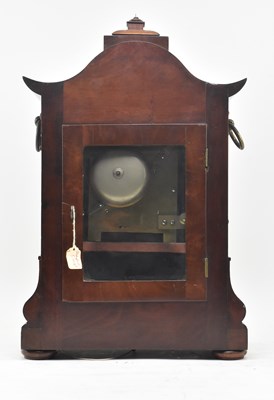 Lot 93 - D. FERRIS, CALNE - 19TH CENTURY MAHOGANY CASED MANTEL CLOCK