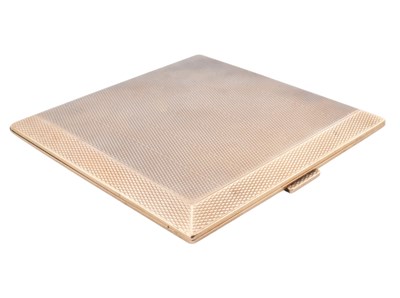 Lot 30 - 1920s HALLMARKED 9CT GOLD CIGARETTE CASE