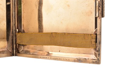 Lot 30 - 1920s HALLMARKED 9CT GOLD CIGARETTE CASE