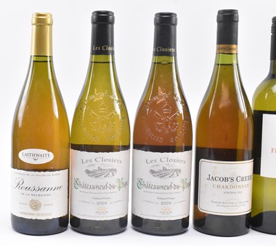 Lot 165 - SEVEN FRENCH, AUSTRALIAN & NEW ZEALAND WHITE WINE BOTTLES
