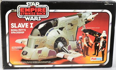 Lot 40 - STAR WARS - ORIGINAL VINTAGE SLAVE 1 ACTION FIGURE PLAYSET