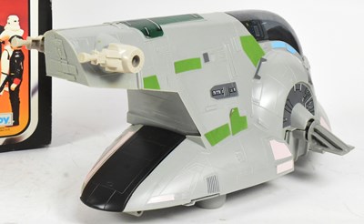 Lot 40 - STAR WARS - ORIGINAL VINTAGE SLAVE 1 ACTION FIGURE PLAYSET